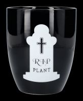 Plant Pot Gothic - RIP Plant