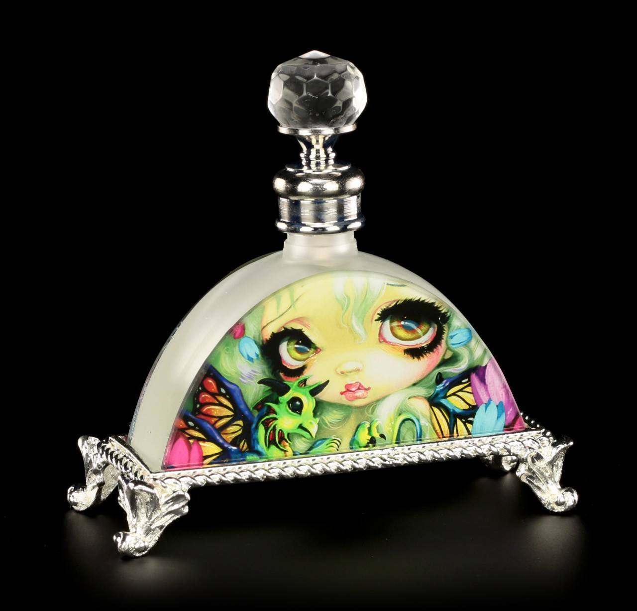 Glass Perfume Bottle Fairy - Darling Dragonling