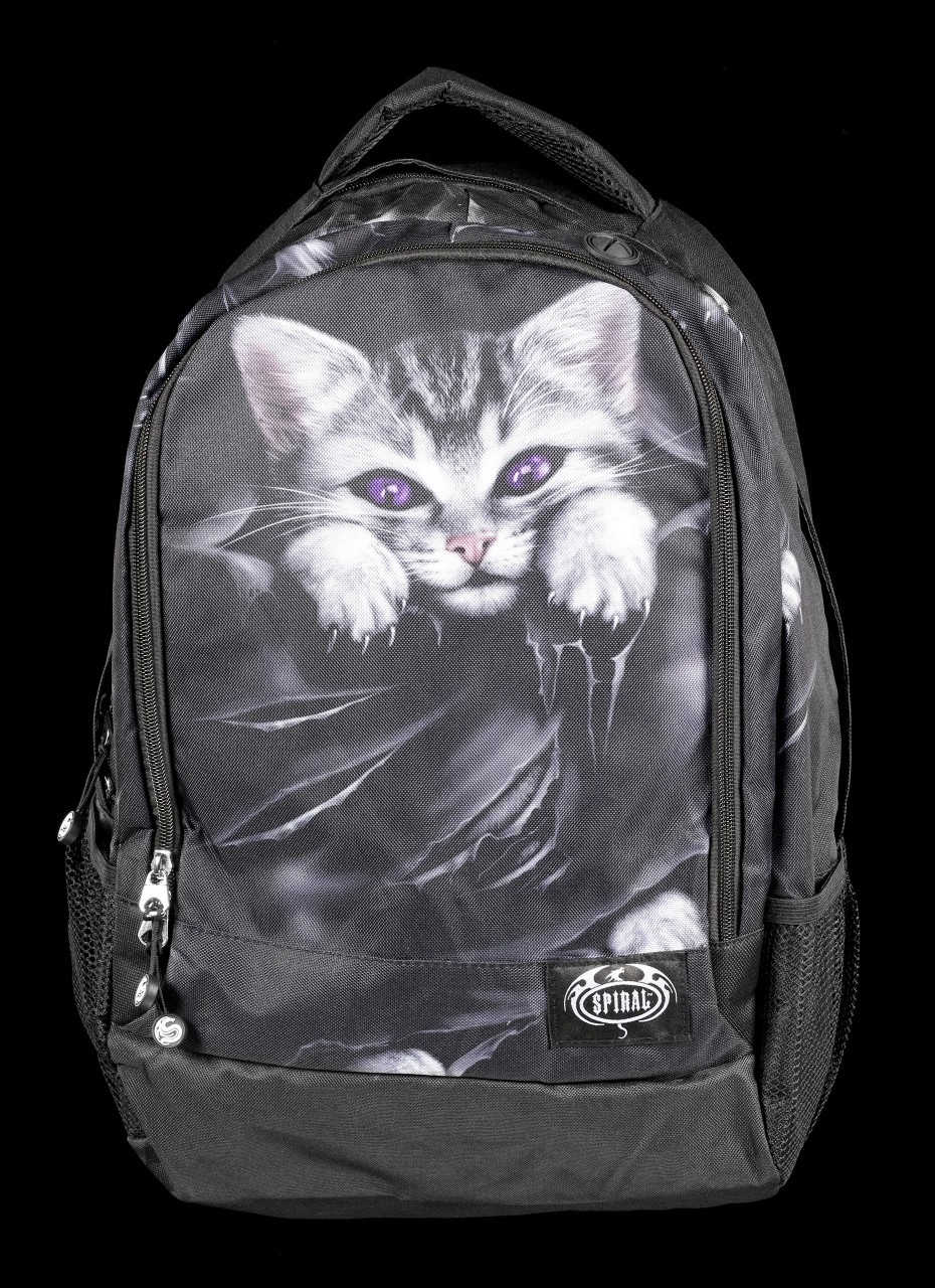 Backpack with Laptop Pocket - Bright Eyes