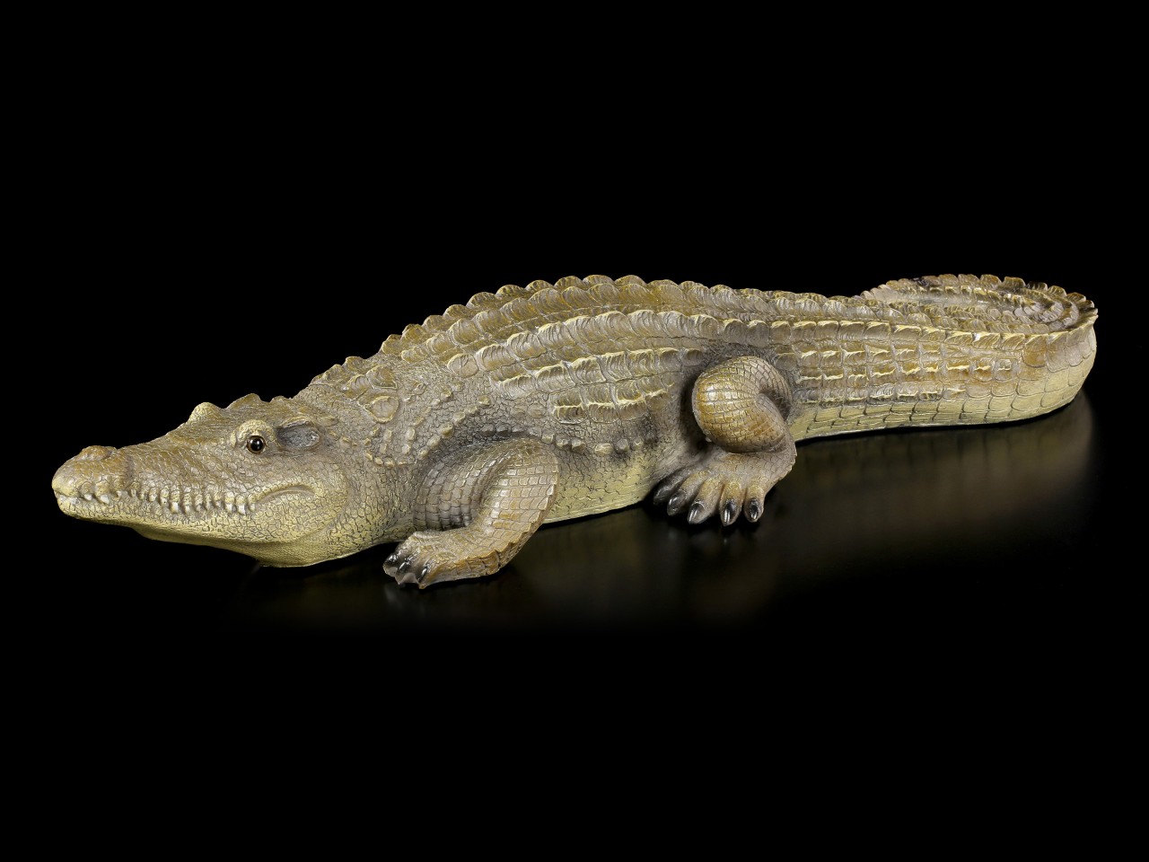 Garden Figurine - Crocodile large