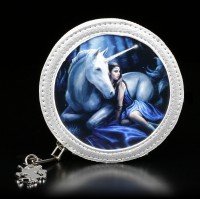3D Coin Purse with Unicorn - Blue Moon