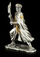 Pewter Knight with Cape and Axe