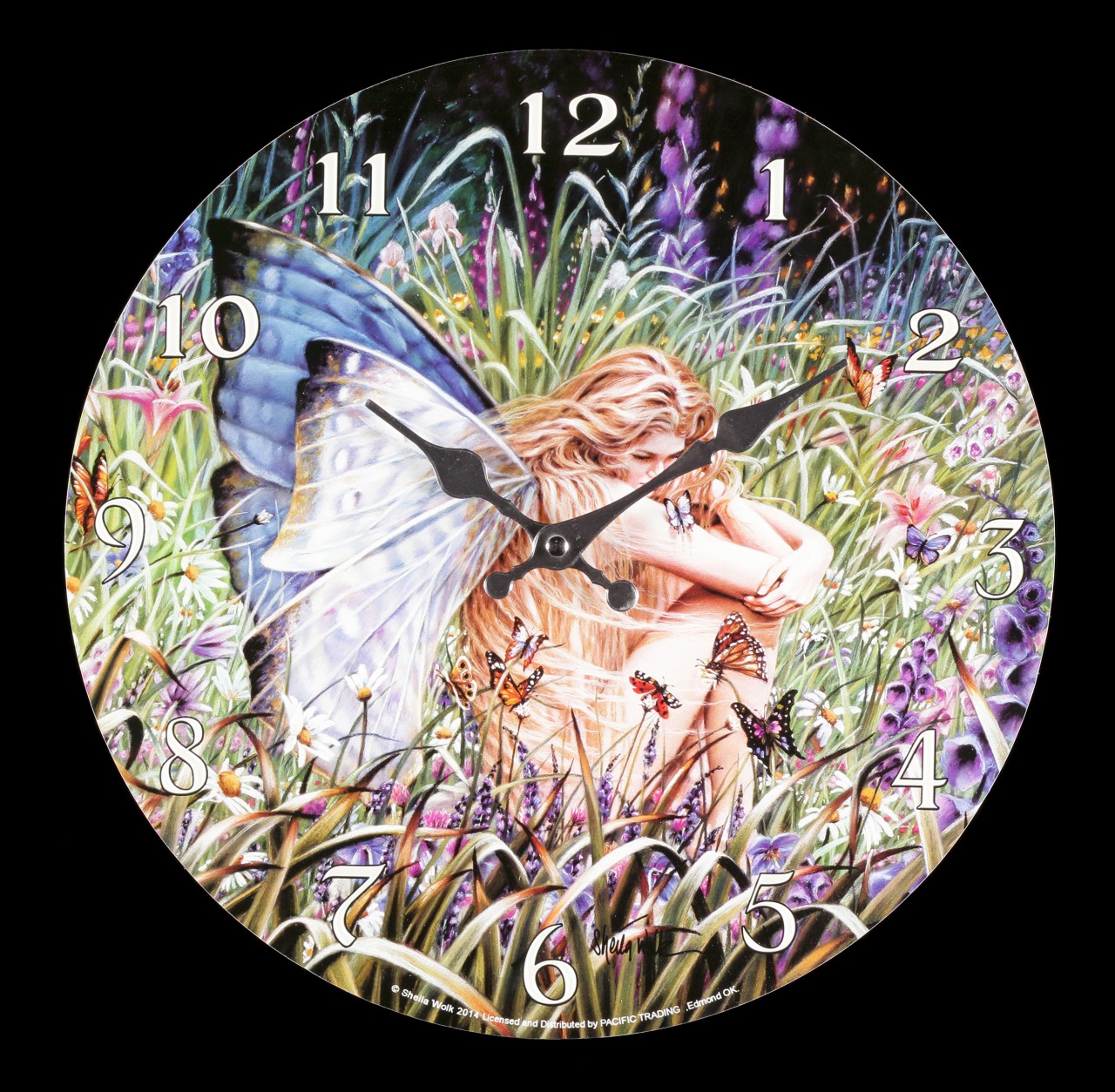 Clock with Fairy - Field of Dreams