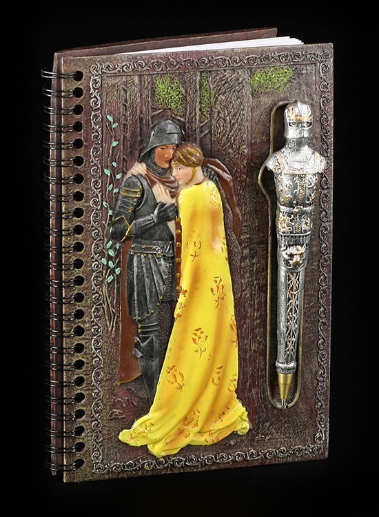 Ritter Notizbuch mit Kugelschreiber - Lancelot