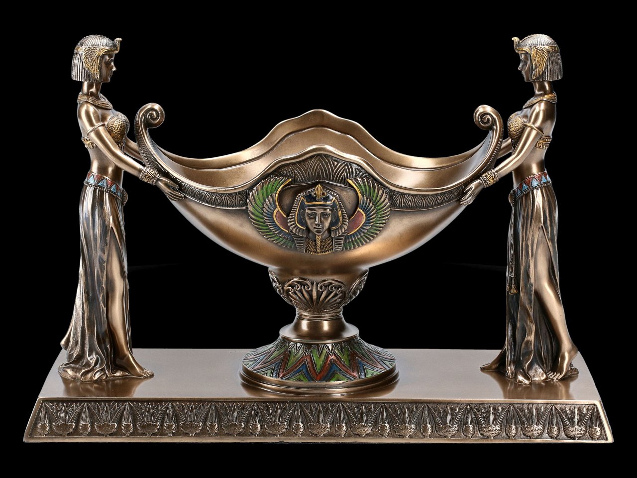 Egyptian Boat Bowl - Art Deco