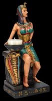 Tealight Holder - Egyptian Priestess with Cobra