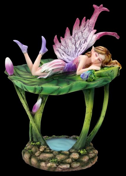 Elfen Figur - Dori schläft auf Lotus