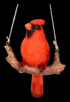 Vogel Figur - Roter Kardinal auf Ast