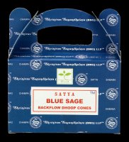 Backflow Incense Cones - Blue Sage by Satya