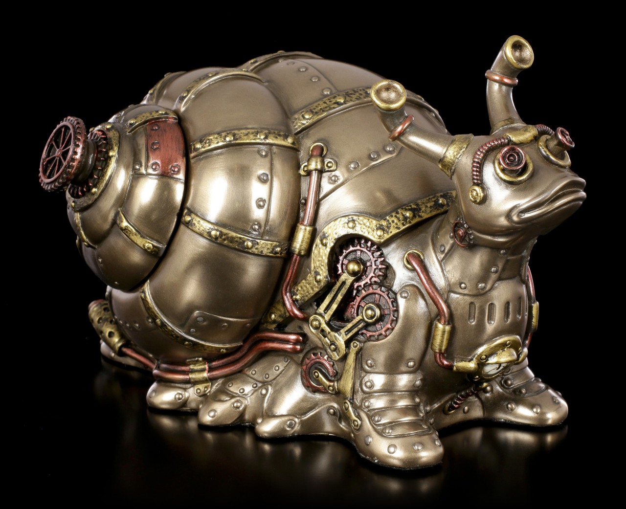 Steampunk Figurine - Snail with Secret Drawer