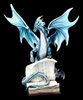 Drachen Figur - Der Bücherwächter mit Schüler