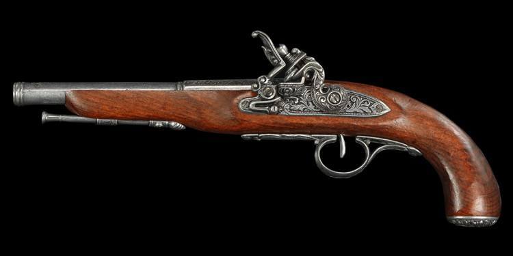 Flintlock Pistol - Left-Handed 18th Century