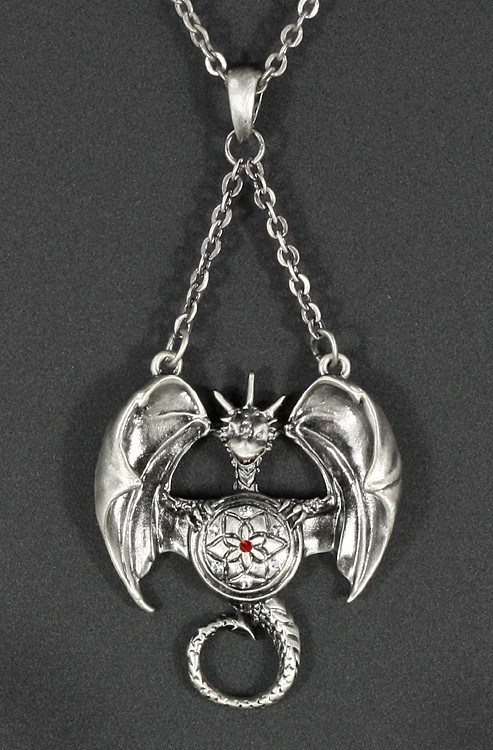 Pendant - Dragon with Shield