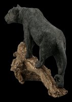 Schwarzer Panther Figur - Ausschau
