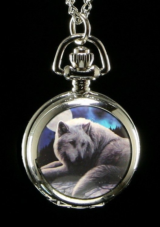 Pendant Watch Silver Plated - Guardian of the North