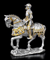 Small Knight Figurine on Horse with Lance