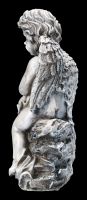 Graveyard Angel Figure gray - We Miss You