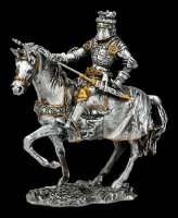 Pewter Knight - On Horse with long axe