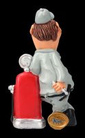 Funny Job Figurine small - Gas Station Attendant