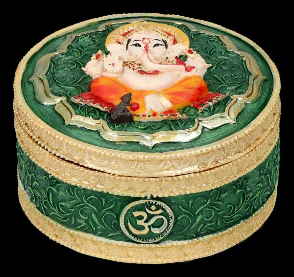 Box - Ganesha hand painted