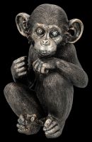 Baby Chimpanzee Figurines - No Evil Big