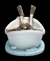 Skeleton Figurine - Take a Bath
