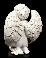 Engel Figur - Cherub betend auf den Knien