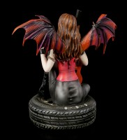 Dark Angel Figur - Coctura mit E-Gitarre