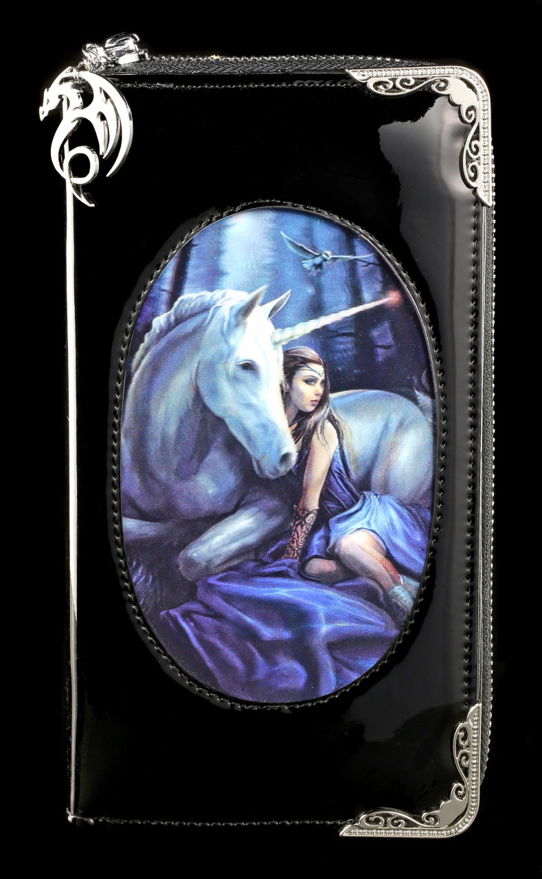 Fantasy Purse with 3D Picture - Blue Moon