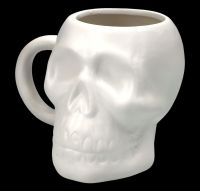 Cup - Skull white matt