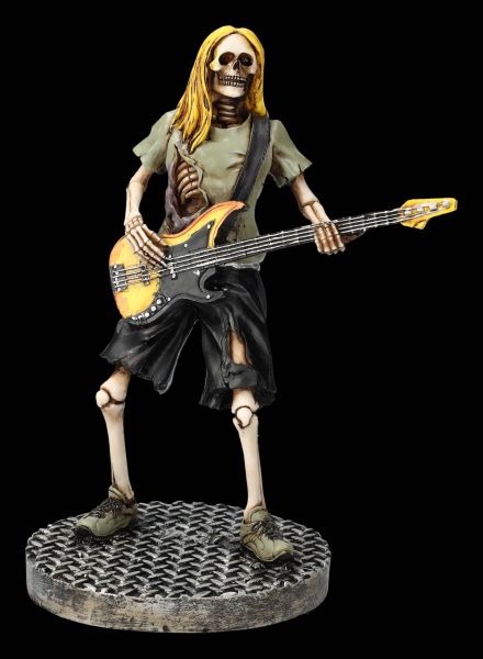 Skeleton Figurine - Bass Player