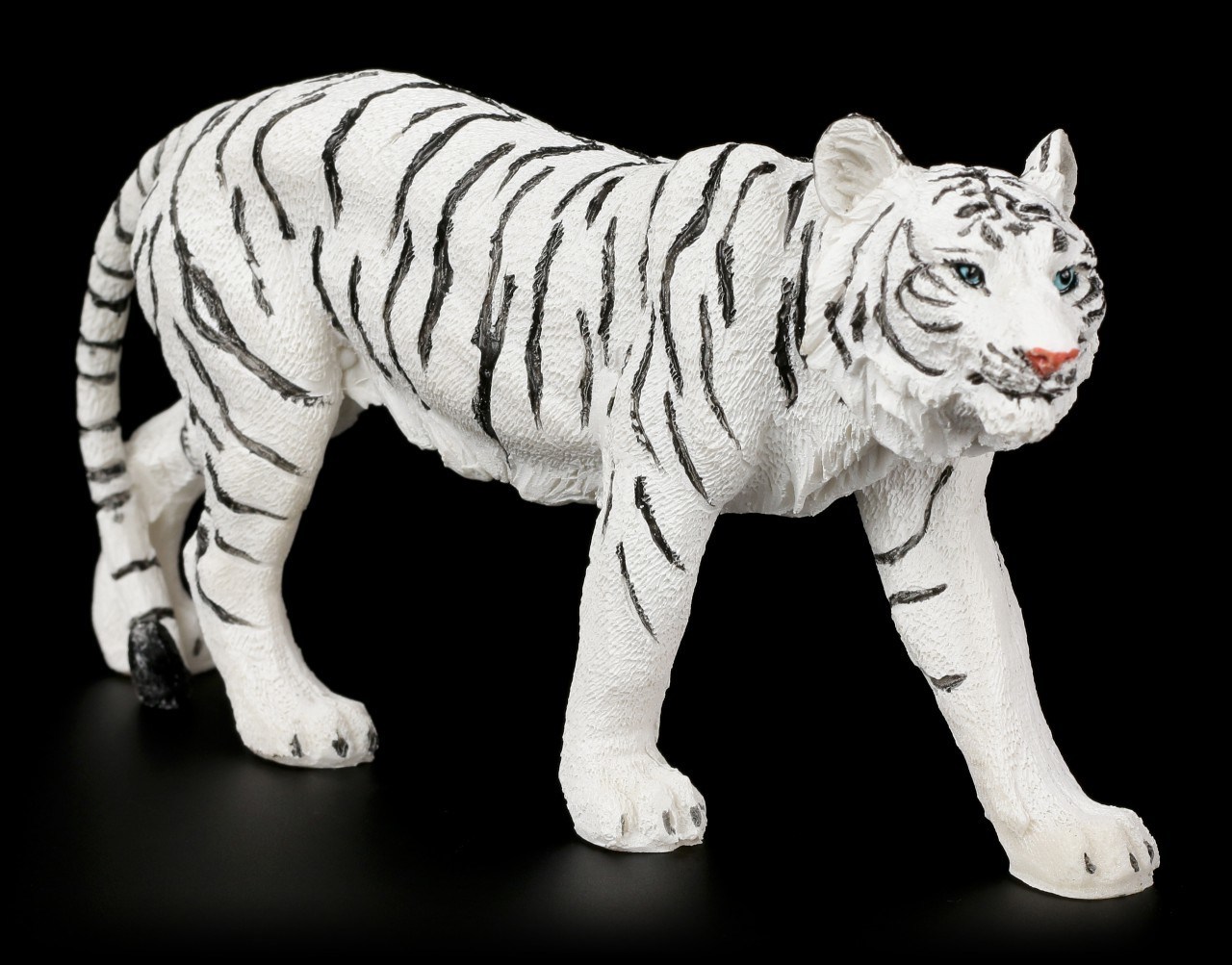 White Tiger Figurine - Walking Small