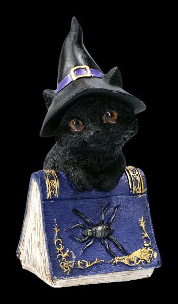 Small Witches Cat Figurine - Pocus