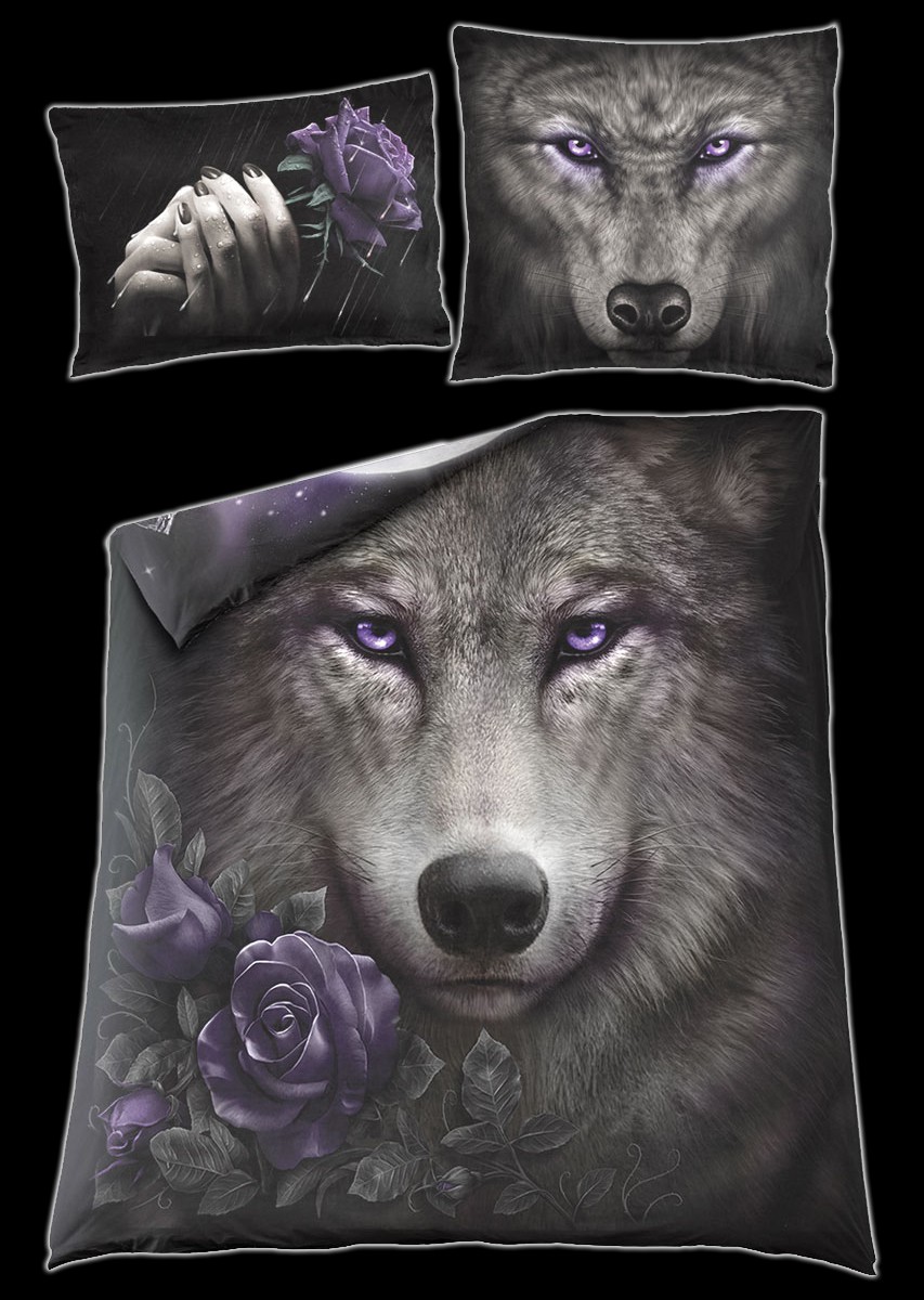Wolf Soul - Double Duvet Cover with Pillow Case