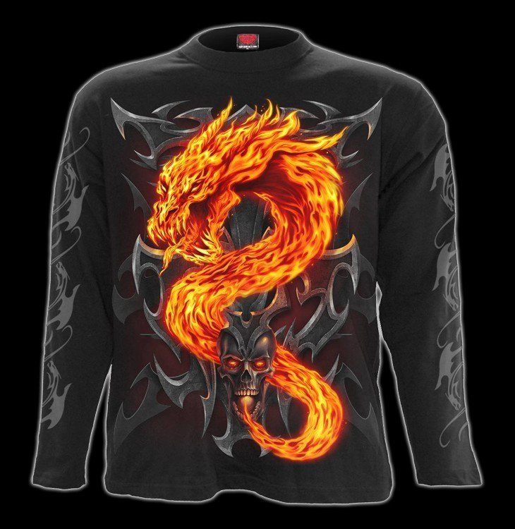Fire Dragon - Longsleeve