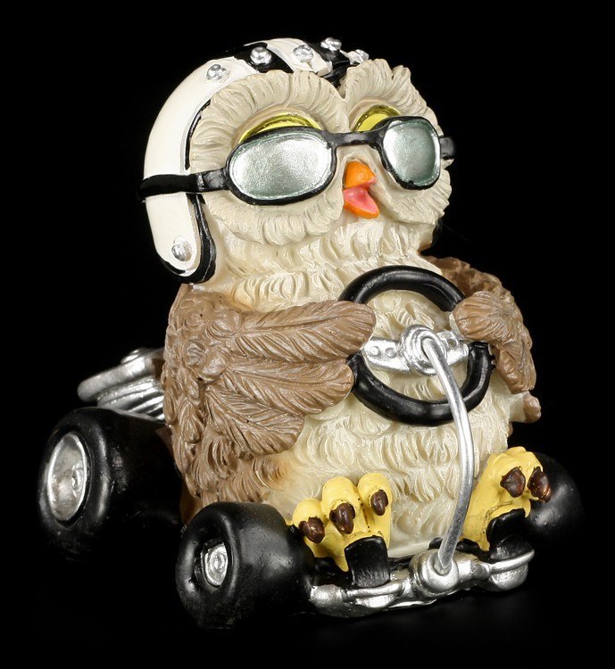Kart Owl - Funny Figurine