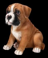 Boxer Dog Puppy Figurine