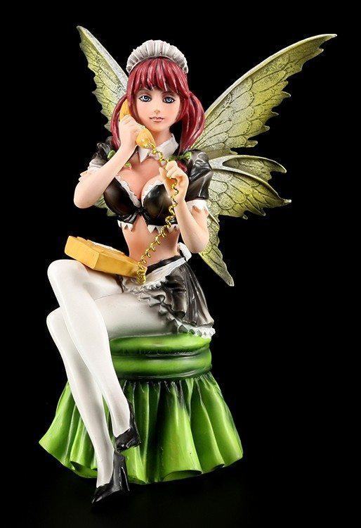 Sexy Fairy Figurine - Telephonist