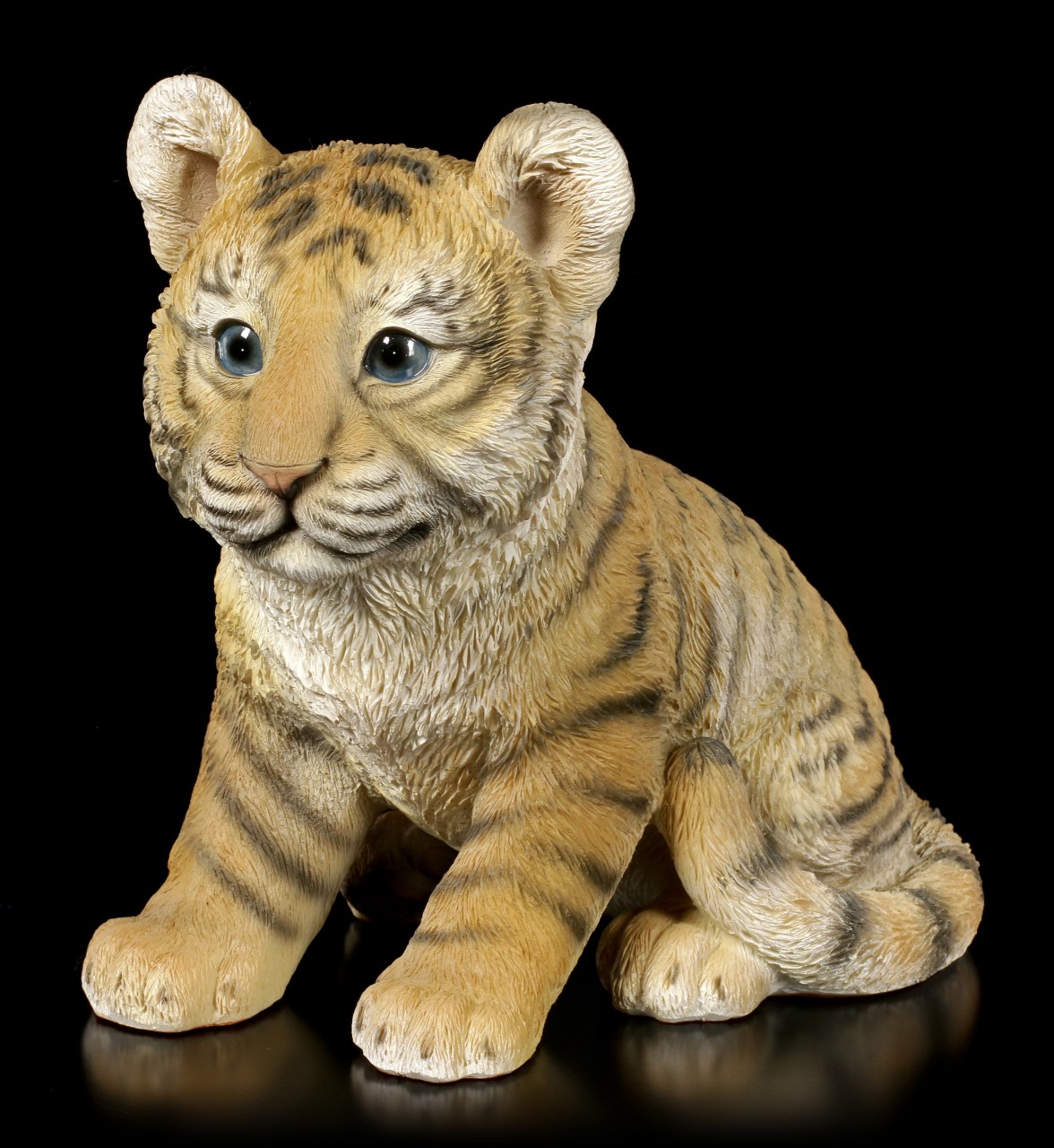 Gartenfigur - Kleines Tiger Baby
