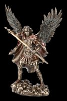 Archangel Michael Figurine draws Sword