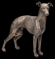 Hunde Figur - Greyhound Rüde