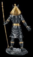 Ägyptische Krieger Figur - Anubis - Schwarz Gold