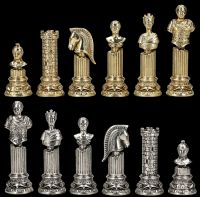 Chess Pieces Roman Busts - Metal large