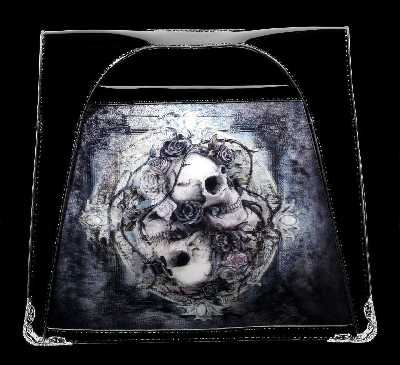 Gothic 3D Handtasche mit Totenkopf - Diosurri