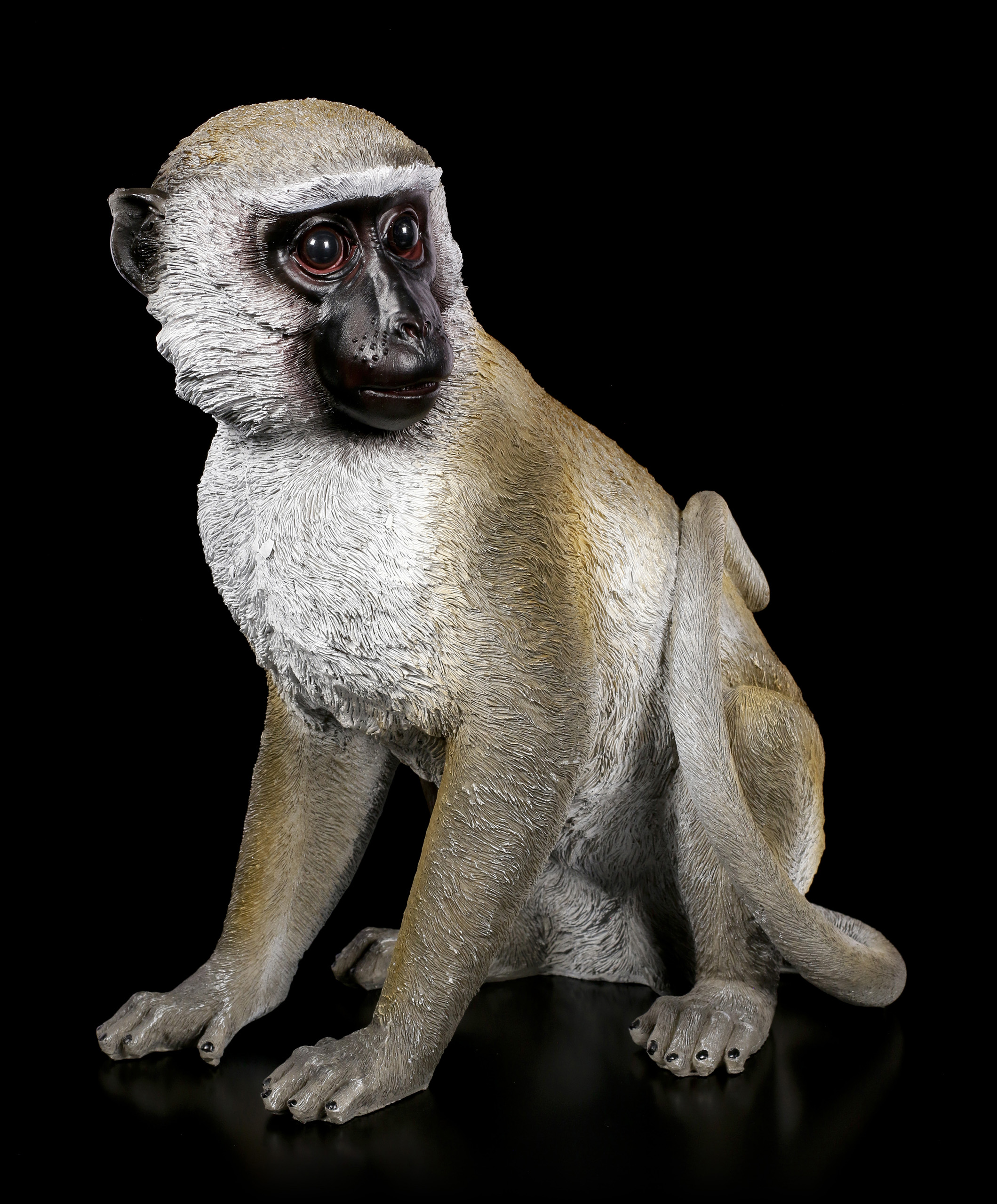 Garden Figurine Monkey Grivet Www Figuren Shop De