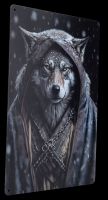Blechschild - Wolfkrieger