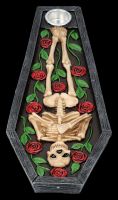 Incense Burner Skeleton - Rest in Peace
