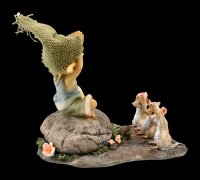 Pixie Goblin Figurine - 3 Mouses doing Yoga