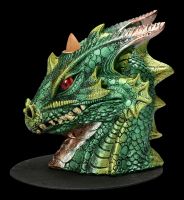 Backflow Incense Holder - Large Green Dragon Head