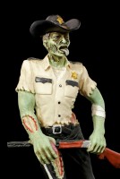Zombie Figur - Sheriff mit Gewehr